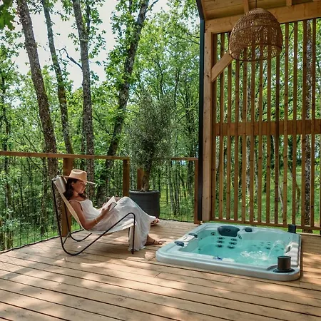Wabi Sabi Lodge - Spa&Sauna Privatif - Foret Turenne Exterior photo